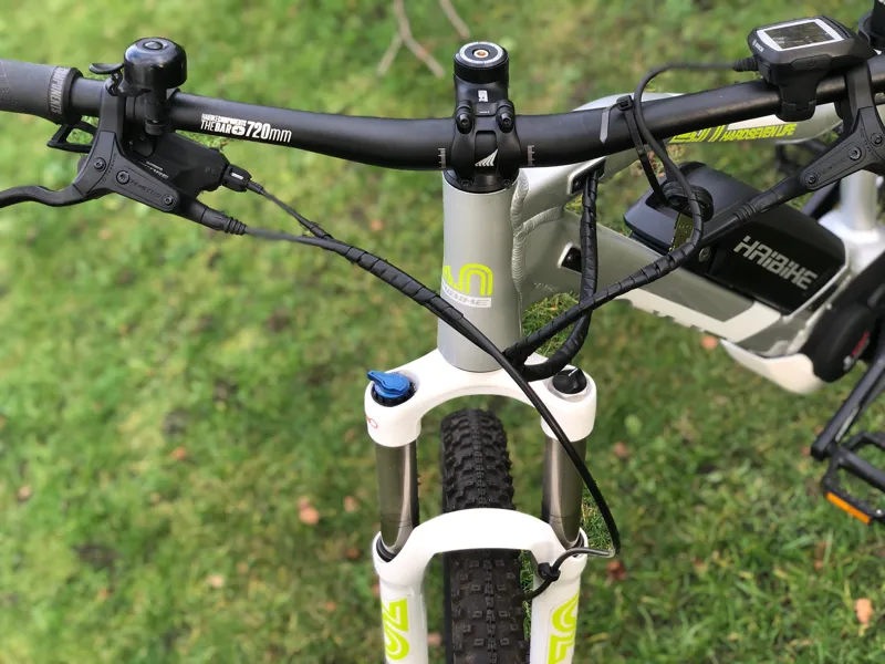 Second Hand Haibike SDURO HardSeven 4 Wms Electric Bike XS 2019 Silver-10